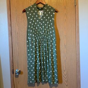 Matilda Jane polka dot dress. XL